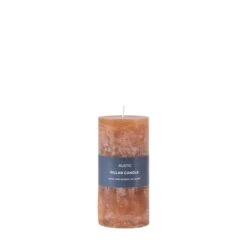 Rustic Pillar Candle -DUNELM Furniture Shop 30921471