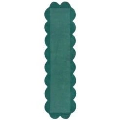 Flair Milo Scallop Plain Wool Runner -DUNELM Furniture Shop 30922108 alt04