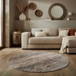Parker Round Rug 28 Parker Round Rug -DUNELM Furniture Shop 30922115