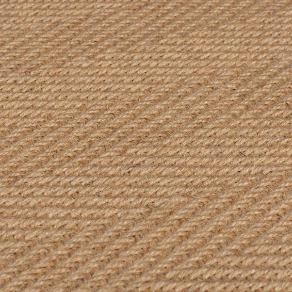 Herringbone Jute Border Stair Runner 4 Herringbone Jute Border Stair Runner - Image 2