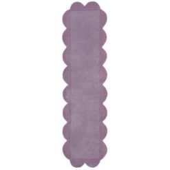 Flair Milo Scallop Plain Wool Runner -DUNELM Furniture Shop 30922206 alt04