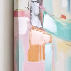 Set Of 2 Bright Abstract Canvases -DUNELM Furniture Shop 30922553 alt01