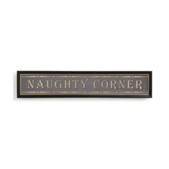 Naughty Corner Framed Glass Wall Art -DUNELM Furniture Shop 30922568 alt02