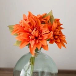 Artificial Dahlia Bouquet -DUNELM Furniture Shop 30923119 alt01