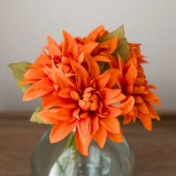 Artificial Dahlia Bouquet -DUNELM Furniture Shop 30923119 alt02