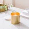 Brushed Gold Floral Honey Candle 2 Brushed Gold Floral Honey Candle -DUNELM Furniture Shop 30923377