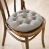 Bistro Cotton Round Seat Pad -DUNELM Furniture Shop 30923860