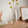 Ribbed Rounded Glass Vase -DUNELM Furniture Shop 30924491