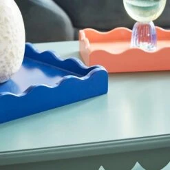 Sophie Robinson Set Of 2 Wavy Edge Trays -DUNELM Furniture Shop 30924495 alt02