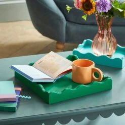 Sophie Robinson Set Of 2 Wavy Edge Trays -DUNELM Furniture Shop 30924497 alt01