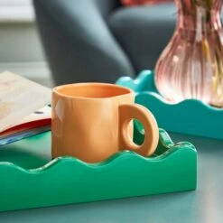 Sophie Robinson Set Of 2 Wavy Edge Trays -DUNELM Furniture Shop 30924497 alt02