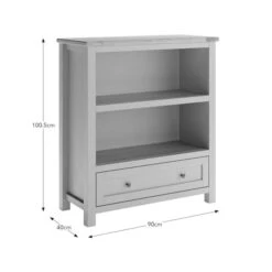 Olney Low Bookcase, Stone -DUNELM Furniture Shop 30924851 alt09