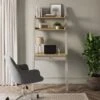 Olney Ladder Desk, Stone -DUNELM Furniture Shop 30924854