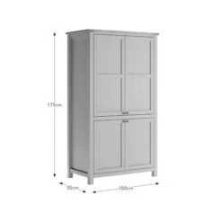 Olney Hideaway Desk, Stone -DUNELM Furniture Shop 30924868 alt09