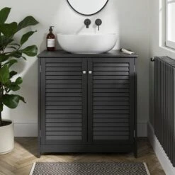 Nautical Single Vanity Unit -DUNELM Furniture Shop 30925662