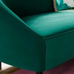 Aubery Velvet Curved 2 Seater Sofa -DUNELM Furniture Shop 30925790 alt02