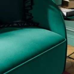 Aubery Velvet Curved 2 Seater Sofa -DUNELM Furniture Shop 30925790 alt03