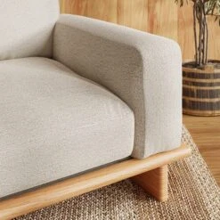 Nook Boucle Texture Snuggle Chair -DUNELM Furniture Shop 30925792 alt02