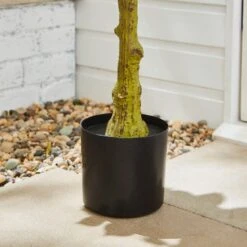 Artificial Purple Bougainvillea Tree In Black Plastic Plant Pot -DUNELM Furniture Shop 30926167 alt02