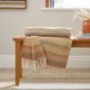 Woven Stripe Throw 130cm X 180cm -DUNELM Furniture Shop 30927200