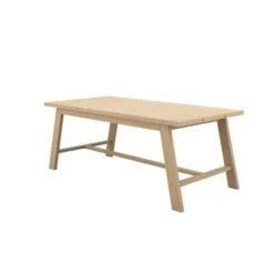 Bourton 8 Seater Dining Table, Latte -DUNELM Furniture Shop 30927312 alt02