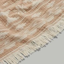 Matelasse Ikat Cotton Throw -DUNELM Furniture Shop 30927459 alt01