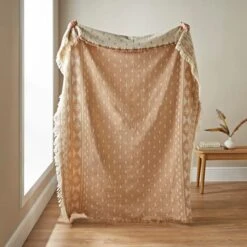 Matelasse Ikat Cotton Throw -DUNELM Furniture Shop 30927470 alt03