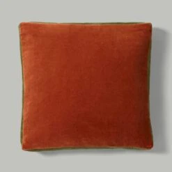 Box Edge Cotton Velvet Cushion -DUNELM Furniture Shop 30927593 alt02
