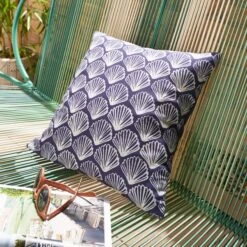 Pack Of 3 Summer Breeze Outdoor Square Cushion Covers -DUNELM Furniture Shop 30927792 alt03