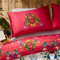 Tropical Kaleidoscope Cotton Duvet Cover & Pillowcase Set -DUNELM Furniture Shop 30928068 alt01