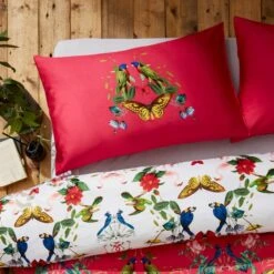Tropical Kaleidoscope Cotton Duvet Cover & Pillowcase Set -DUNELM Furniture Shop 30928068 alt03