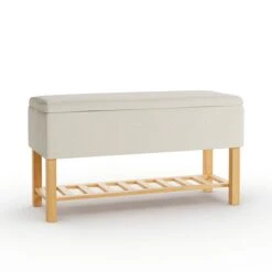 Upholstered Hallway Storage Bench -DUNELM Furniture Shop 30928235 alt01