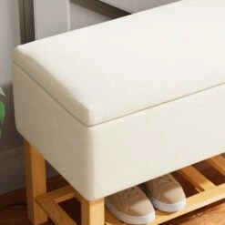 Upholstered Hallway Storage Bench -DUNELM Furniture Shop 30928235 alt04
