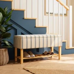 Upholstered Hallway Storage Bench -DUNELM Furniture Shop 30928237