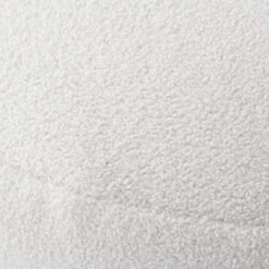 XL Adella Sherpa Ivory Footstool -DUNELM Furniture Shop 30929124 alt03