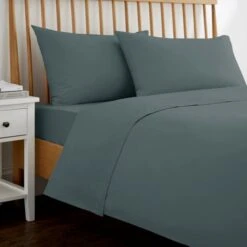Pure Cotton Flat Sheet -DUNELM Furniture Shop 30929599
