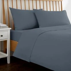 Pure Cotton Flat Sheet -DUNELM Furniture Shop 30929776