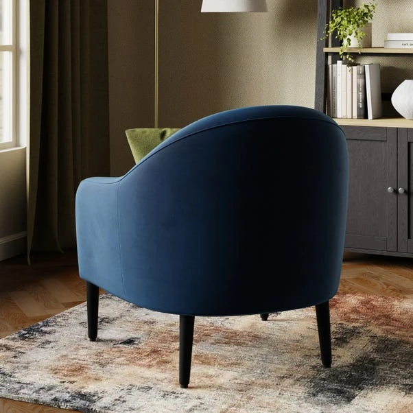 Kaspar Velvet Tub Chair 13 Kaspar Velvet Tub Chair - Image 11