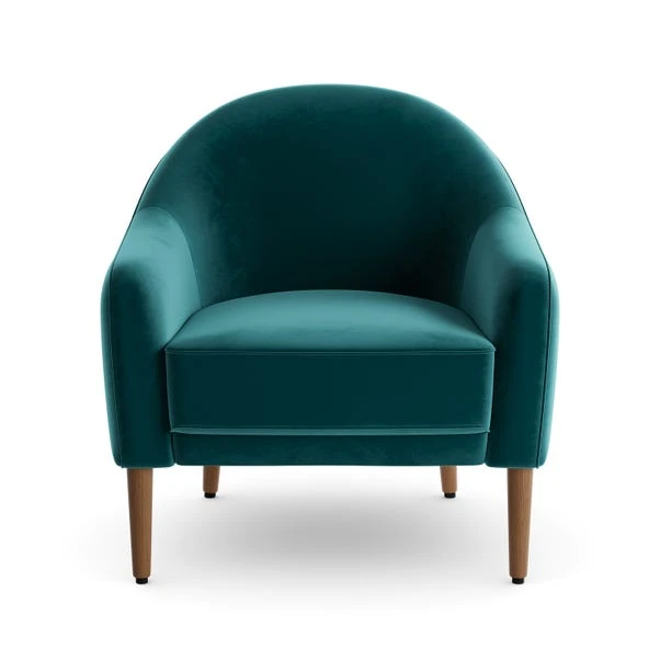Kaspar Velvet Tub Chair 9 Kaspar Velvet Tub Chair - Image 7