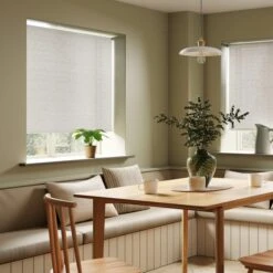 Semi Sheer Herringbone Roller Blind -DUNELM Furniture Shop 30930623