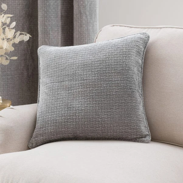 Alayna Chenille Square Cushion 12 Alayna Chenille Square Cushion - Image 10