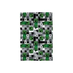 Minecraft Scribble Fleece Blanket -DUNELM Furniture Shop 30931055 alt04
