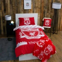 Liverpool Tone Single Duvet Cover And Pillowcase Set -DUNELM Furniture Shop 30931070 alt07