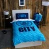 Manchester City Crestcol Single Duvet Cover And Pillowcase Set -DUNELM Furniture Shop 30931074