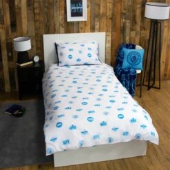 Manchester City Crestcol Single Duvet Cover And Pillowcase Set -DUNELM Furniture Shop 30931074 alt02