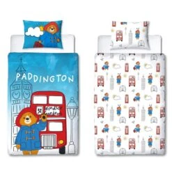 Paddington Station Single Duvet Cover And Pillowcase Set -DUNELM Furniture Shop 30931107 alt05