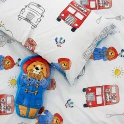 Paddington Station Single Duvet Cover And Pillowcase Set -DUNELM Furniture Shop 30931107 alt06
