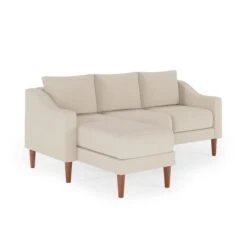 Hugo Flatweave 3 Seater Corner Chaise Sofa -DUNELM Furniture Shop 30931695 alt06