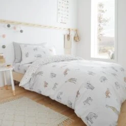 Bianca Zoo Animals 100% Cotton Duvet Cover And Pillowcase Set 26 Bianca Zoo Animals 100% Cotton Duvet Cover And Pillowcase Set -DUNELM Furniture Shop 30931781