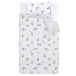 Bianca Zoo Animals 100% Cotton Duvet Cover And Pillowcase Set 24 Bianca Zoo Animals 100% Cotton Duvet Cover And Pillowcase Set -DUNELM Furniture Shop 30931791 alt06